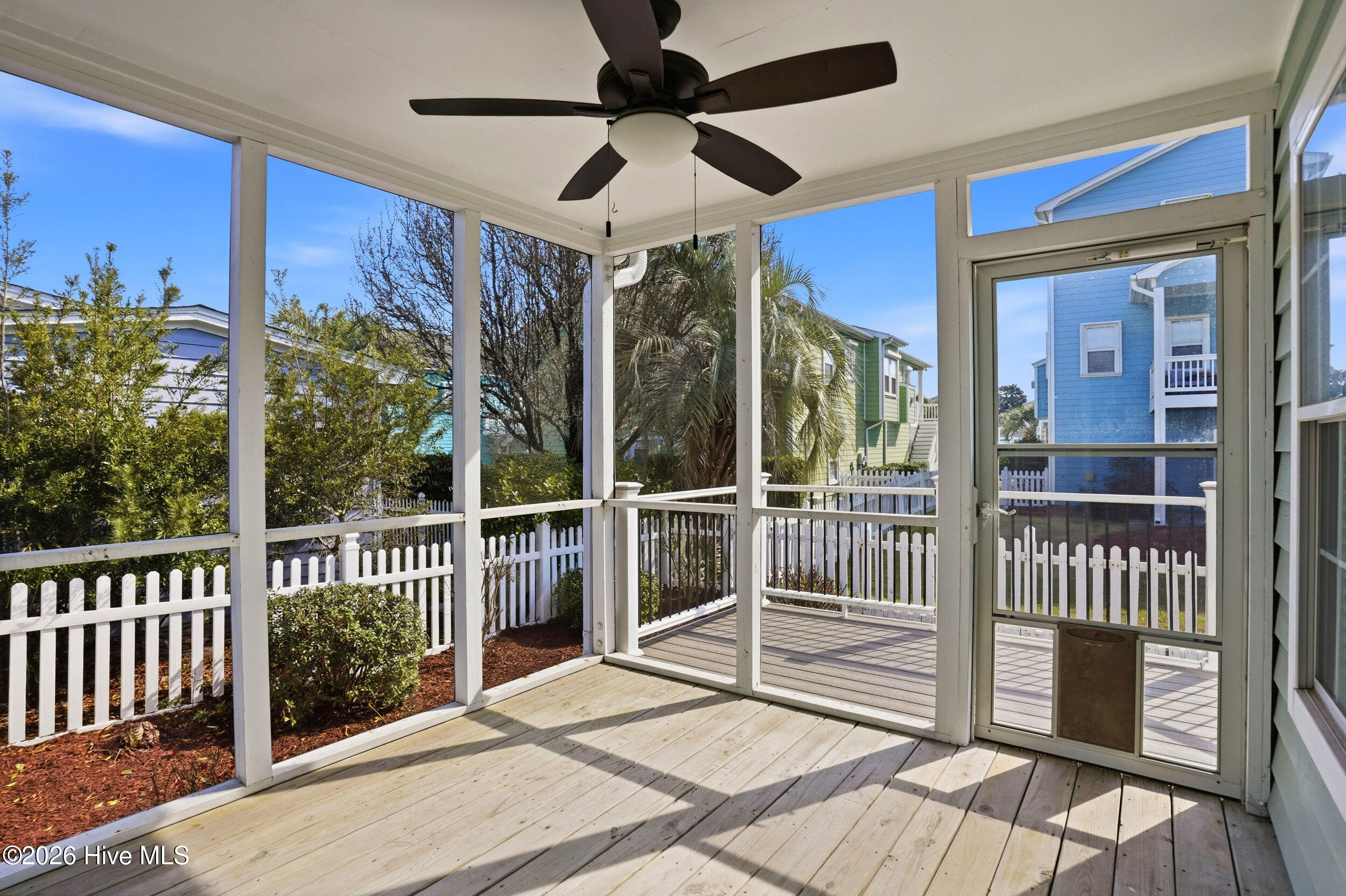 718 Sloop Pointe Lane Kure Beach, NC 28449 - Photo 38 of 70 Screened in back porch