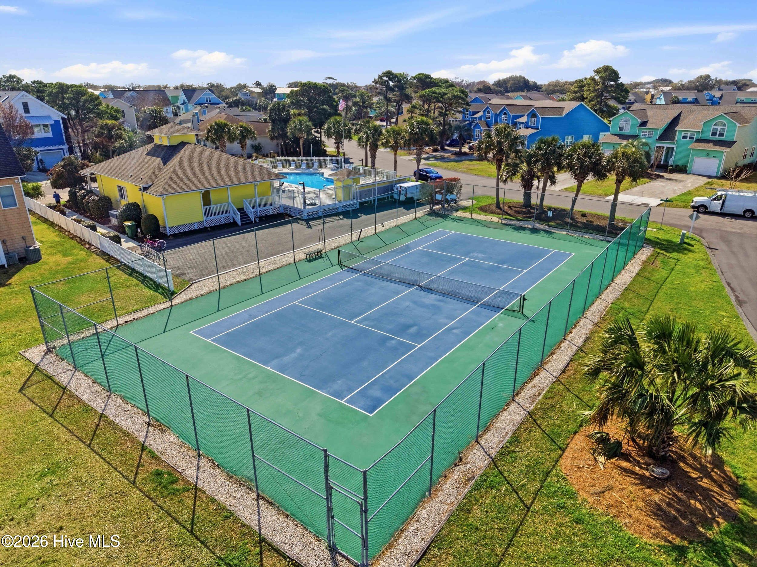 718 Sloop Pointe Lane Kure Beach, NC 28449 - Photo 58 of 70 Tennis and Pickleball Courts