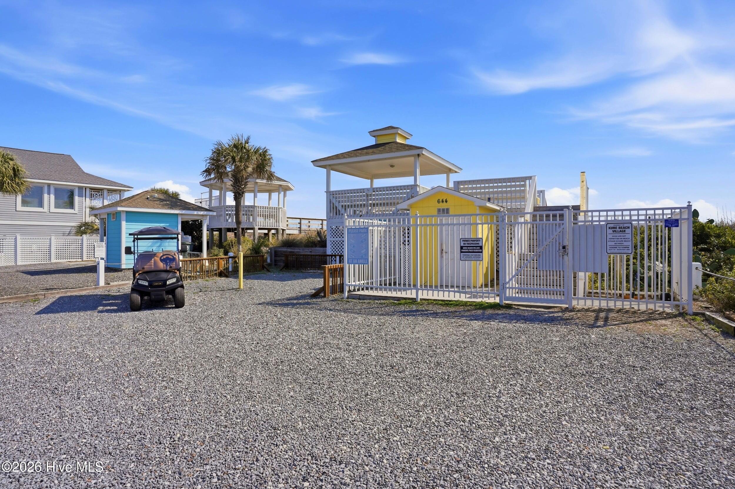 718 Sloop Pointe Lane Kure Beach, NC 28449 - Photo 62 of 70 Private Beach Access