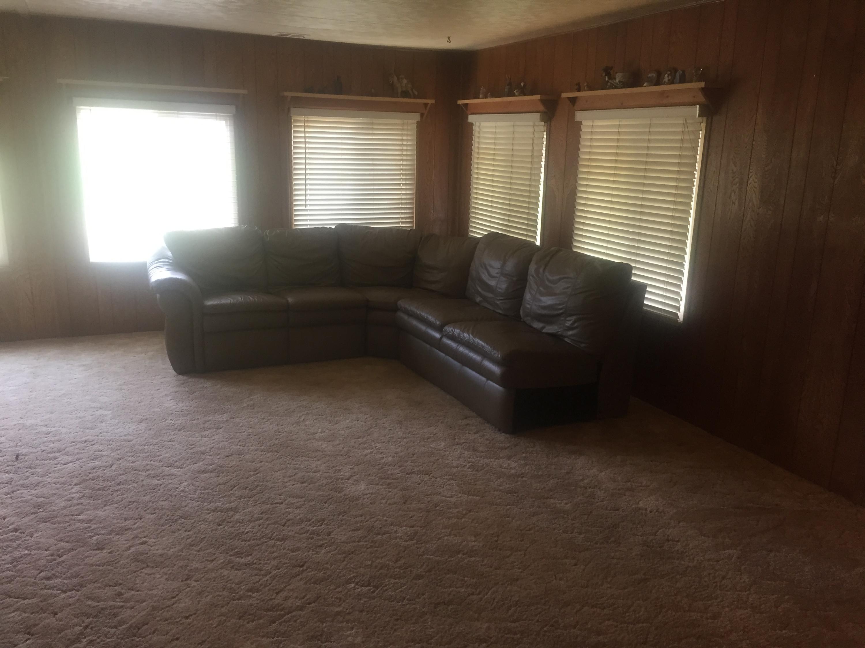Sofa included!