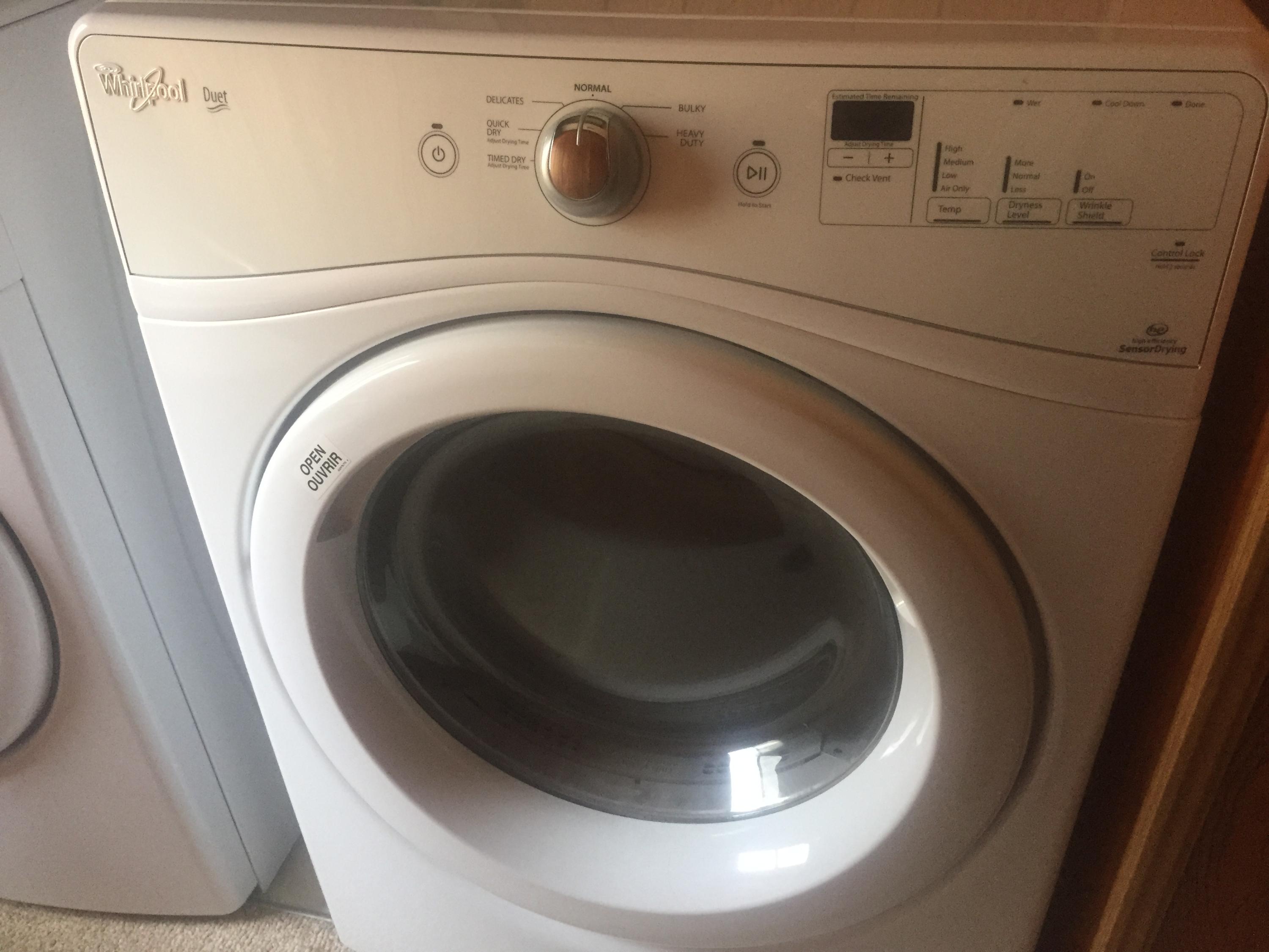 Dryer included!