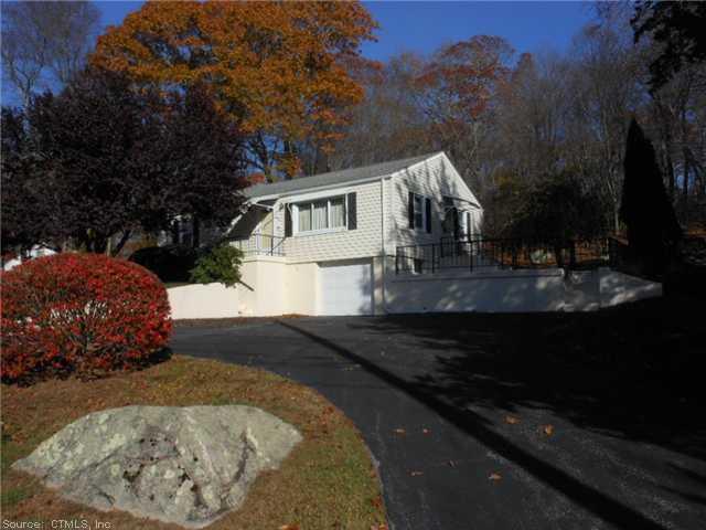8 Goulart Road Ledyard, CT 06339 - Photo 1 of 1 a view of a house with a yard