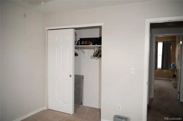 a view of a small space