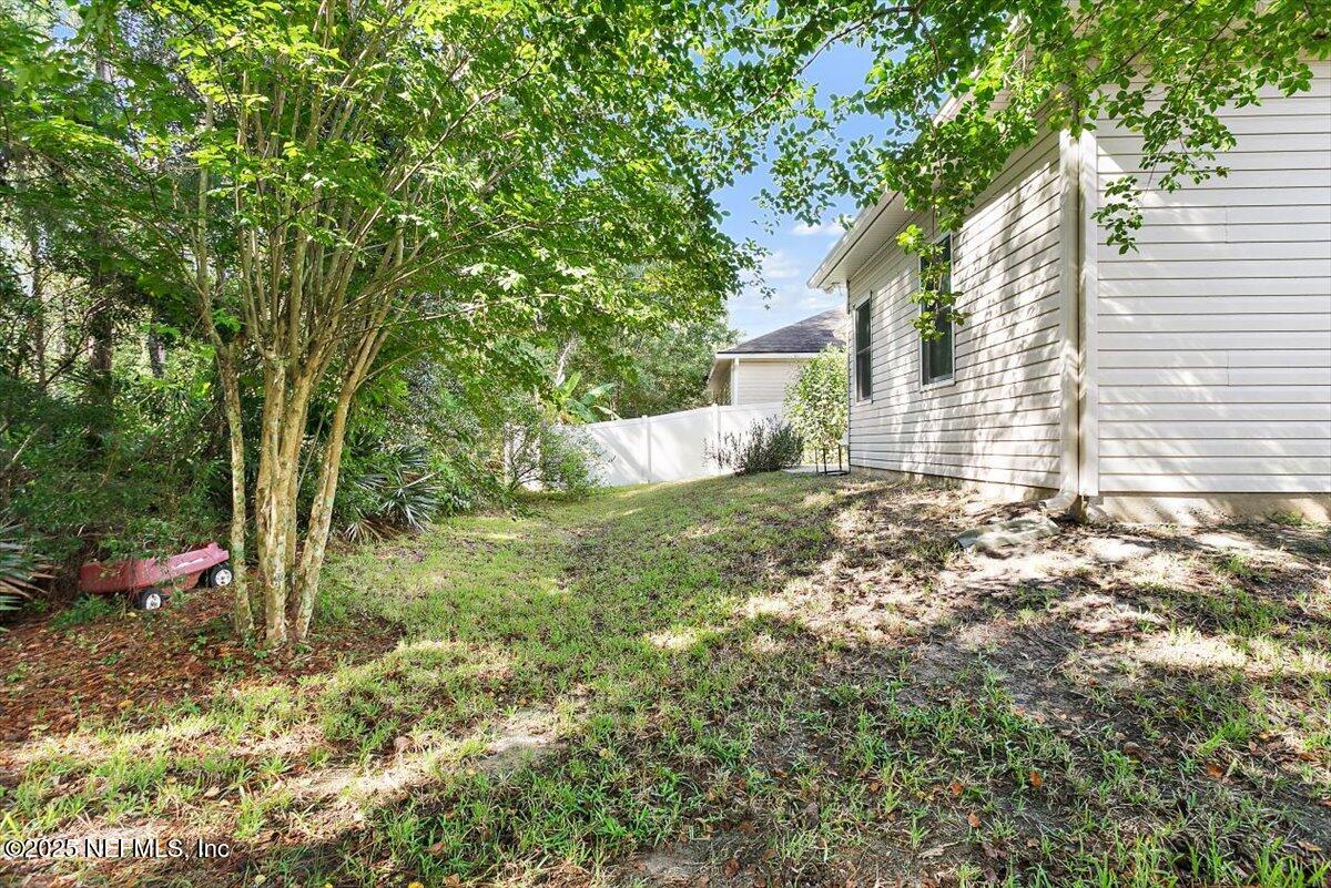 38 Litke Lane St. Augustine, FL 32086 - Photo 14 of 27 a view of yard with small space