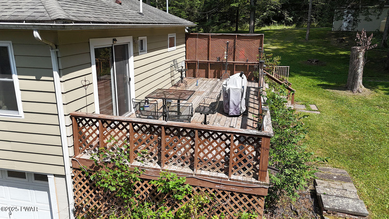 64 Mud Pond Road, Unit 3 LOTS ) Equinunk, PA 18417 - Photo 36 of 41 Side deck
