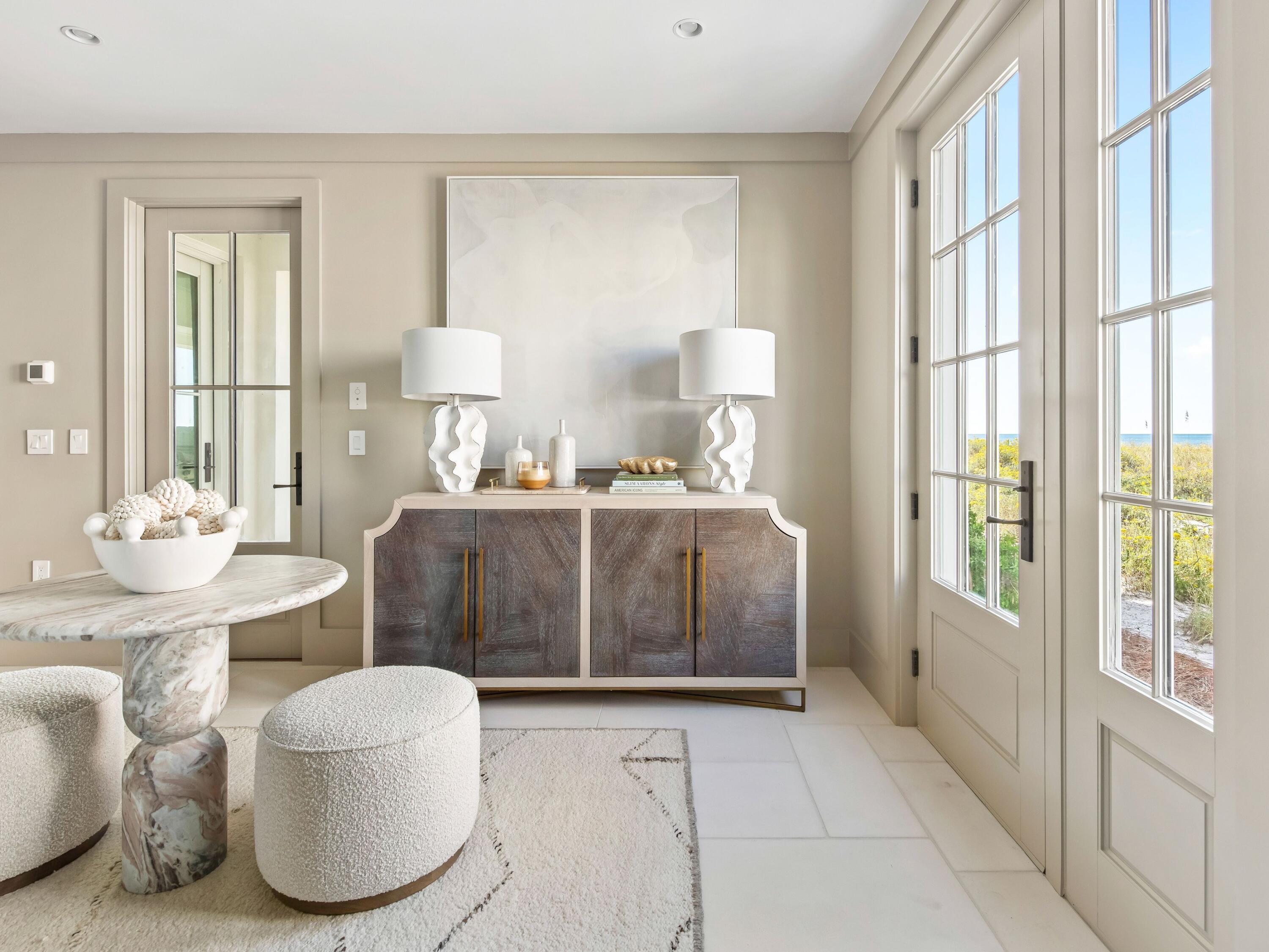 Lot 19 West Lupin Beach Dr Inlet Beach Inlet Beach, FL 32461 - Photo 3 of 57 a bedroom with a bed and a table