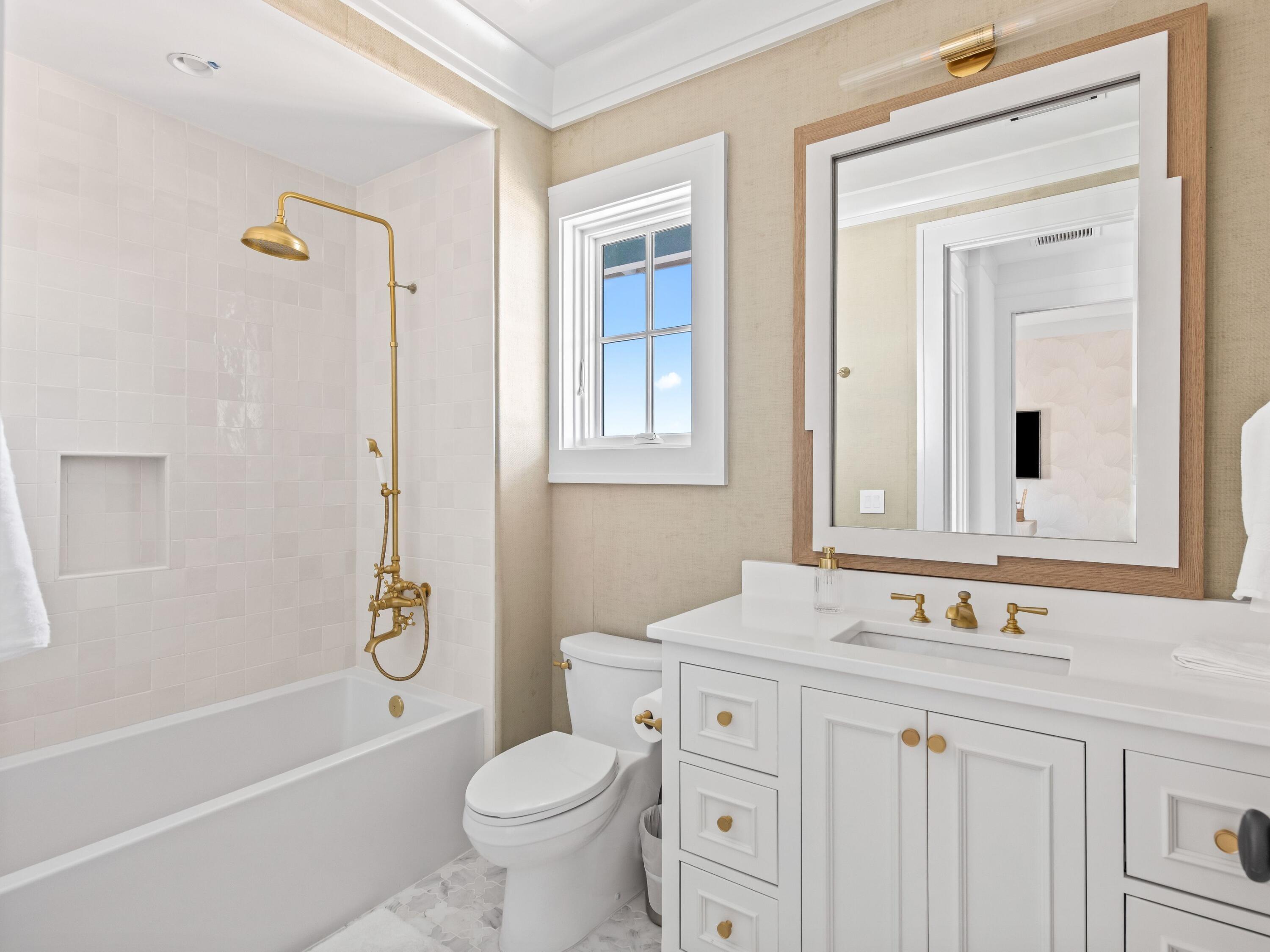 Lot 19 West Lupin Beach Dr Inlet Beach Inlet Beach, FL 32461 - Photo 46 of 57 a bathroom with a sink a toilet and shower