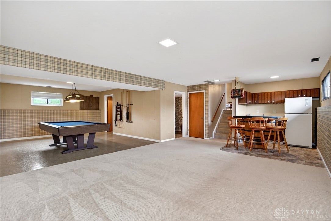 1547 Ambridge Road Centerville, OH 45459 - Photo 50 of 79 This expansive basement offers an ideal setting for leisure and entertainment.