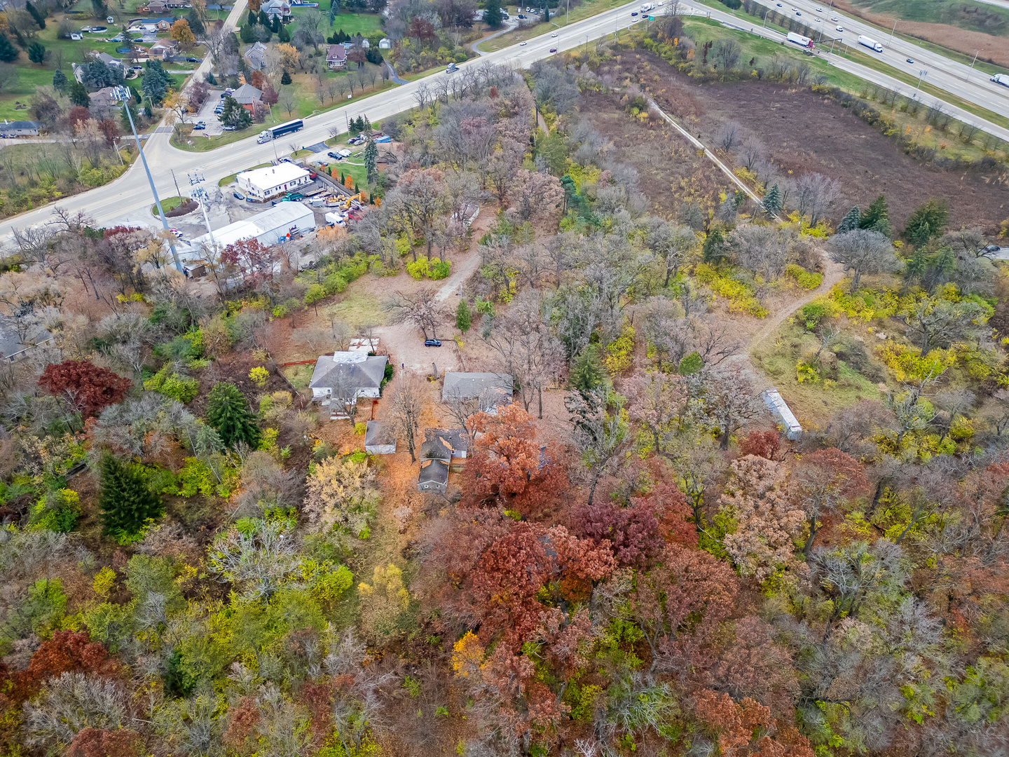13740 Archer Avenue Lemont, IL 60439 - Photo 24 of 30 a view of a wooden building with a yard