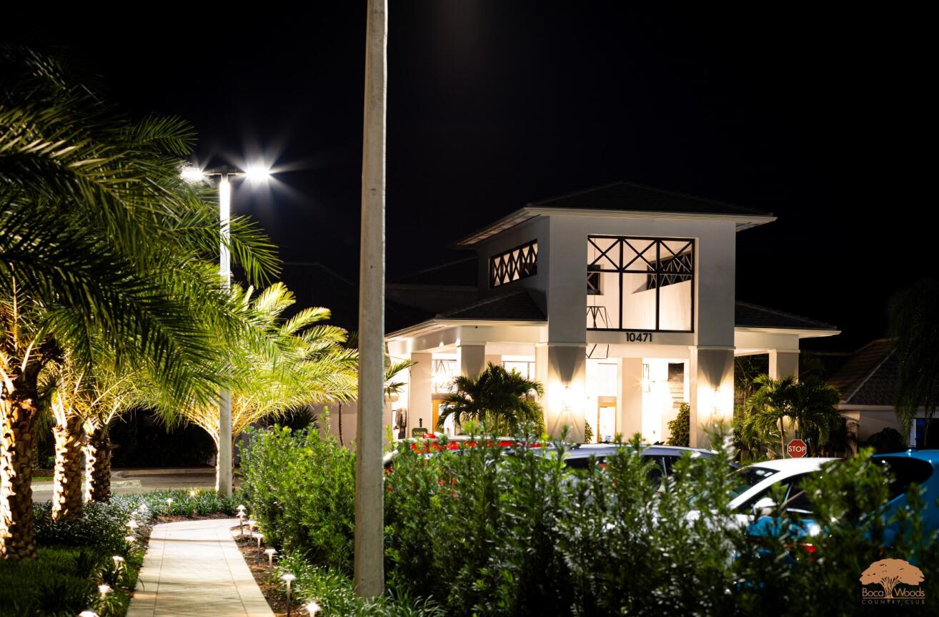 11111 Highland Circle Boca Raton, FL 33428 - Photo 45 of 49 clubhouse night