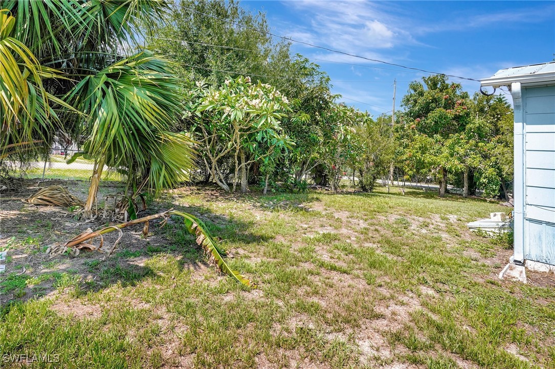 2153 Twin Brooks Road North Fort Myers, FL 33917 - Photo 28 of 31 a backyard of a house with lots of green space
