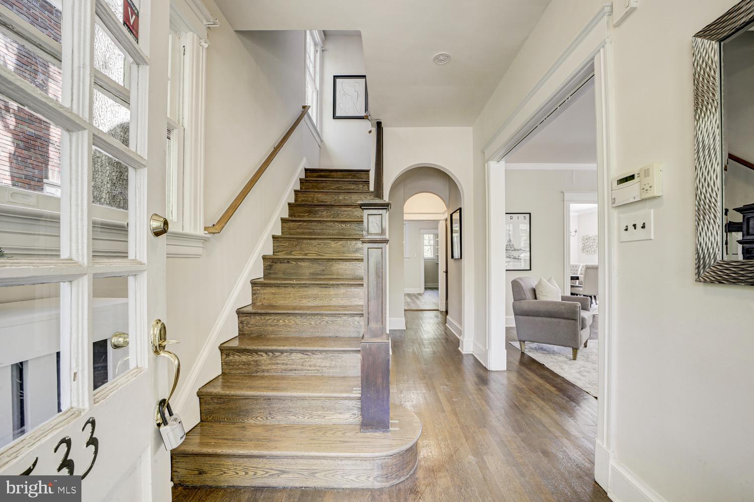 5533 33rd Street Northwest Washington, DC 20015 - Photo 7 of 47 true thru side hall