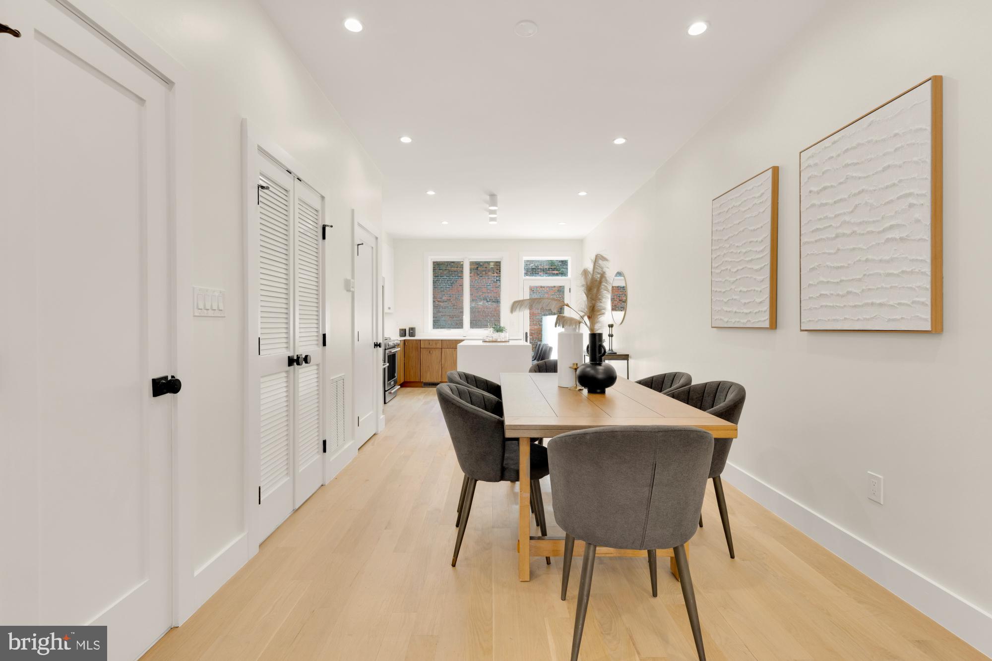 419 Independence Avenue Southeast Washington, DC 20003 - Photo 7 of 32 a view of a dining room with furniture and wooden floor