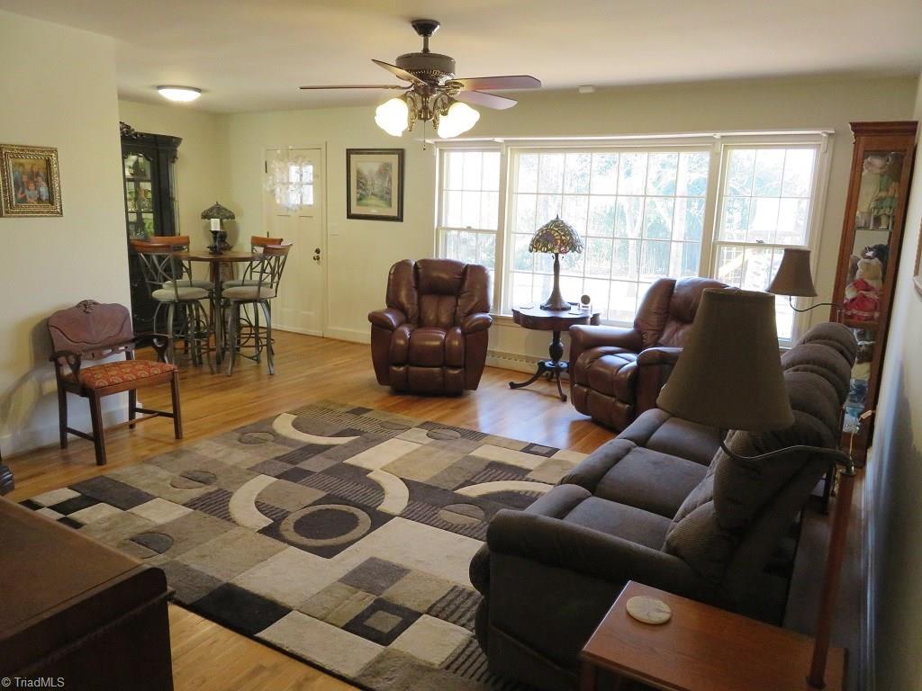 6304 Hunt Road Pleasant Garden, NC 27313 - Photo 14 of 29 Living room view toward dining