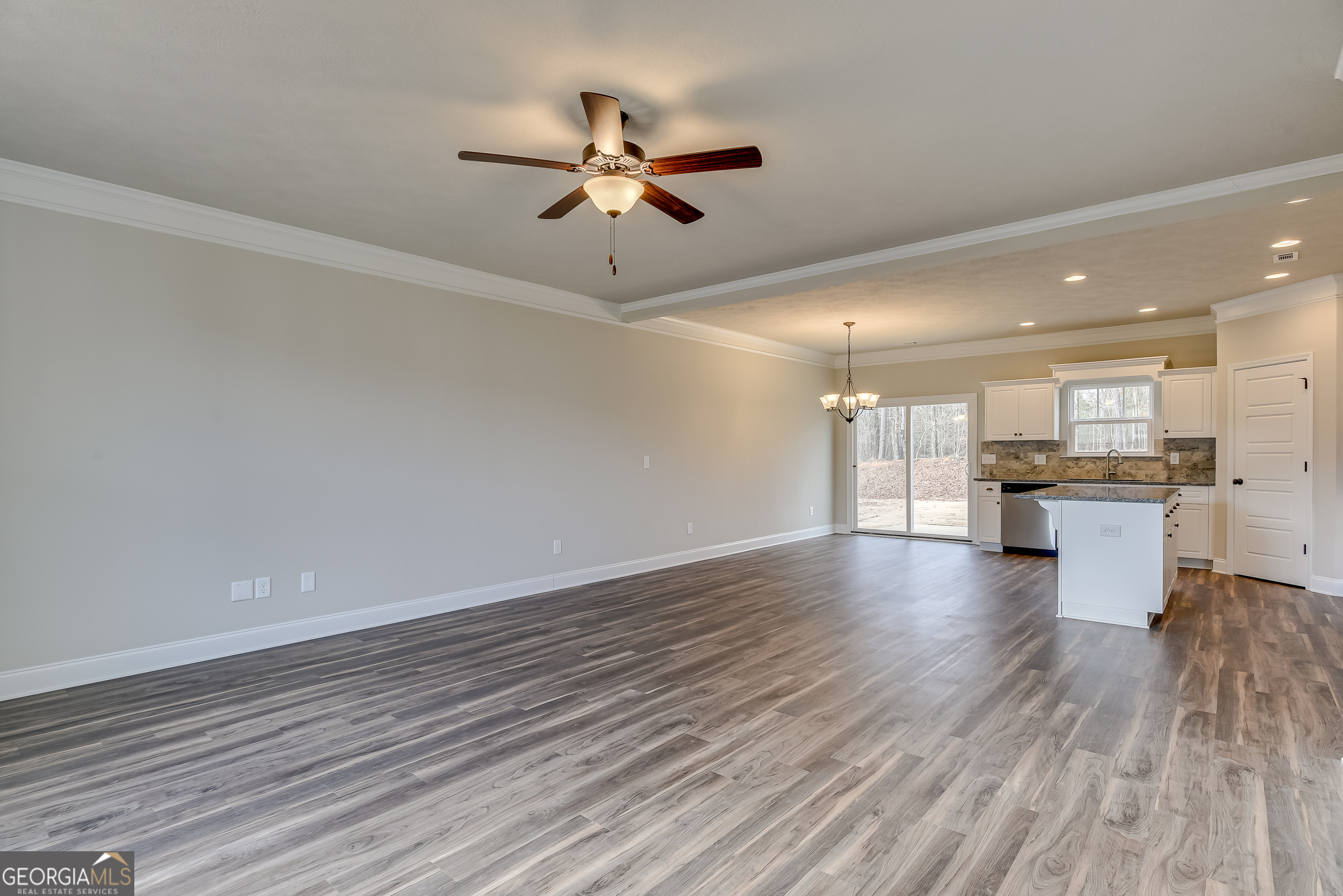 0 Peach Lane Edgefield, SC 29824 - Photo 3 of 14 a view of empty room with wooden floor and window