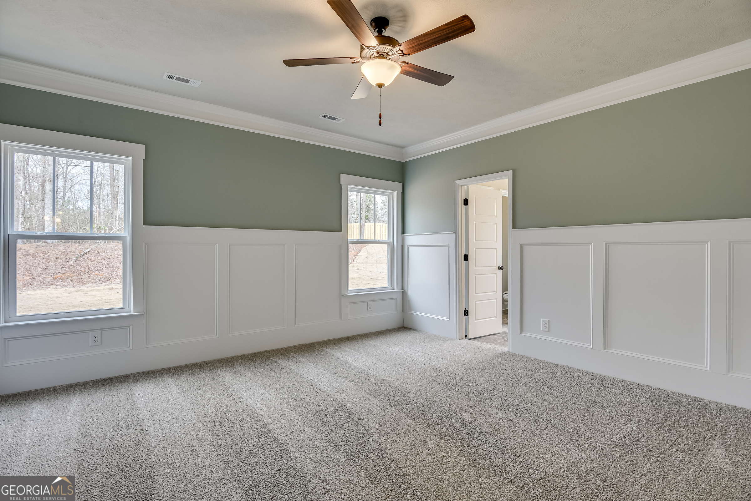 0 Peach Lane Edgefield, SC 29824 - Photo 4 of 14 a view of empty room with window and ceiling fan