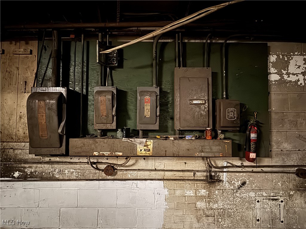 152 East Main Street Barnesville, OH 43713 - Photo 41 of 48 Utility room featuring electric panel