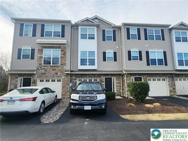 a car parked in front of a building