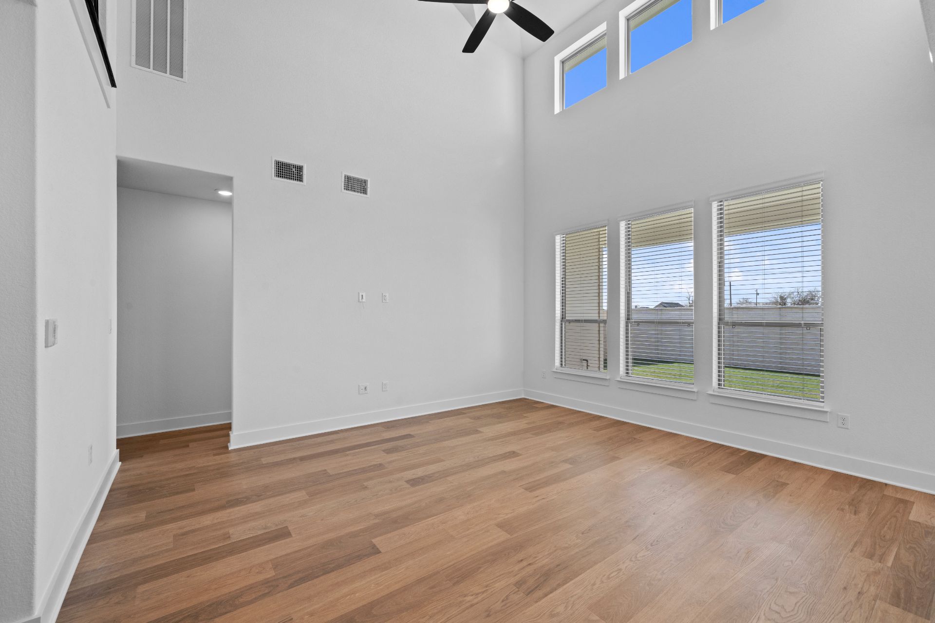 17337 Graces Path Pflugerville, TX 78660 - Photo 12 of 36 Family Room with soaring ceiling