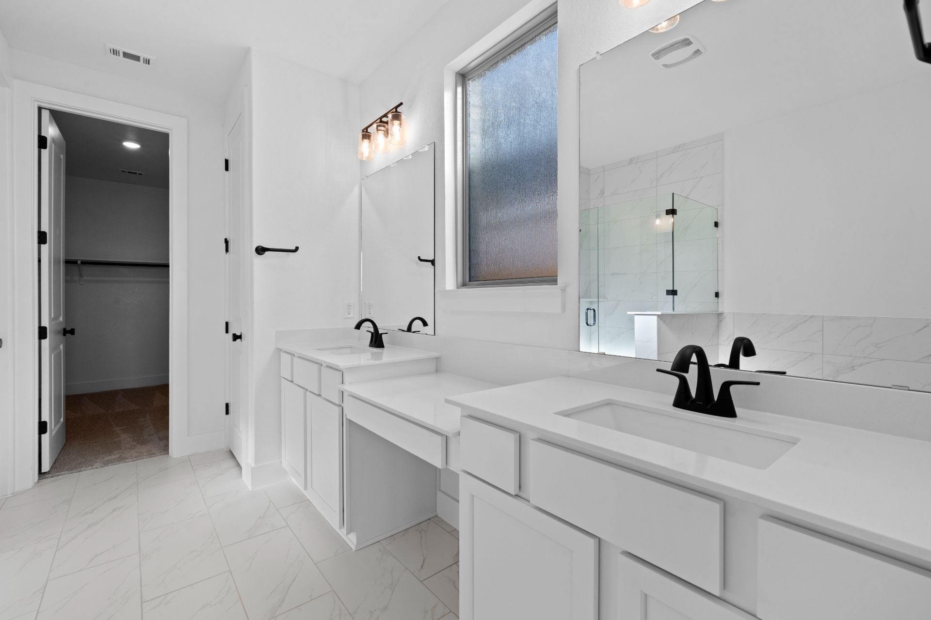 17337 Graces Path Pflugerville, TX 78660 - Photo 17 of 36 Primary Bath retreat with dual vanities