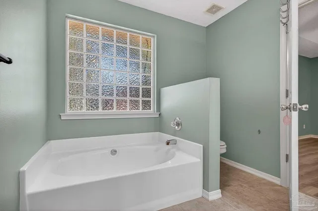 a backyard of a house