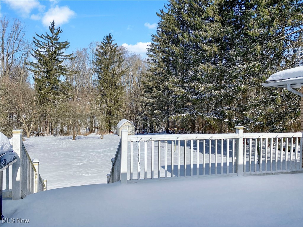 1034 Straub Road West Mansfield, OH 44904 - Photo 27 of 27 View of yard layered in snow