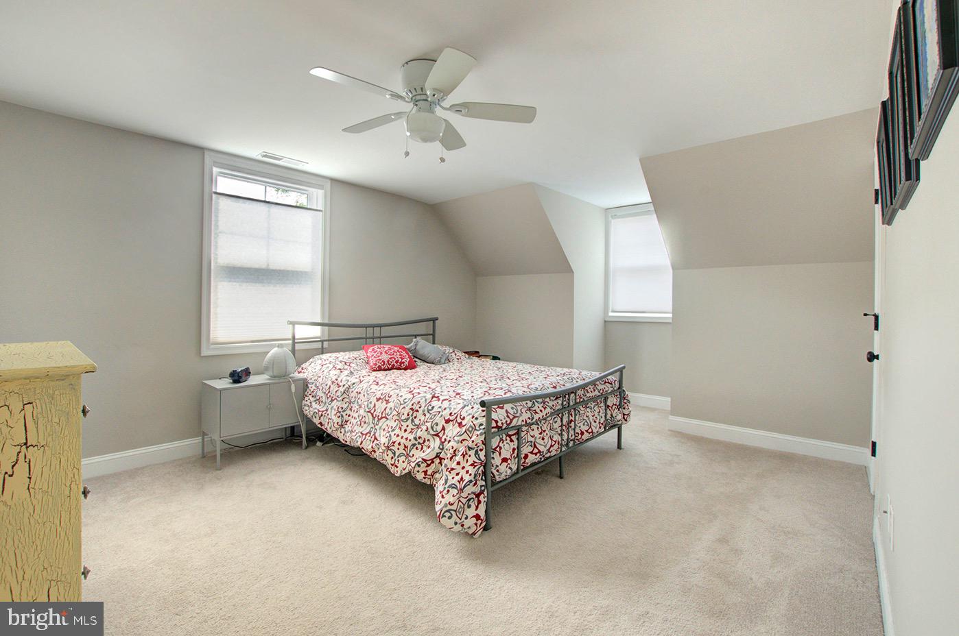 337 Hawarden Road Springfield, PA 19064 - Photo 16 of 21 Third bedroom with carpet and ceiling fan
