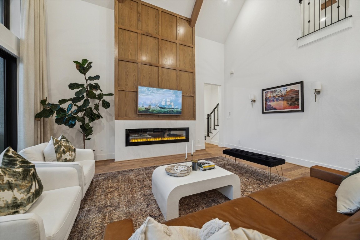 4118 Pleasant Ridge Drive Spring, TX 77386 - Photo 1 of 50 This Toll Brothers Luxury Home shows like a MODEL HOME and is loaded with high-end upgrades. White Oak Wood Accent above fireplace, exposed wood beams, custom curtains, gorgeous wood floors throughout first floor & more.