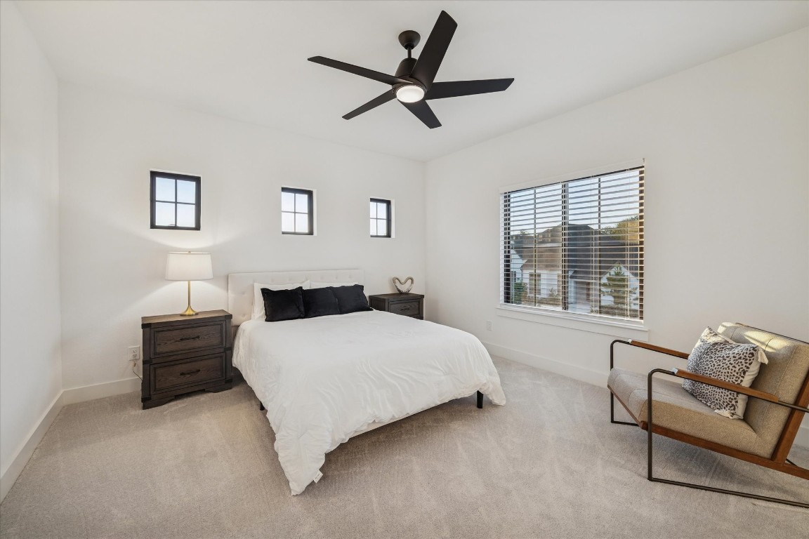 4118 Pleasant Ridge Drive Spring, TX 77386 - Photo 35 of 50 Large secondary bedrooms on the 2nd Floor with upgraded Modern Ceiling Fans