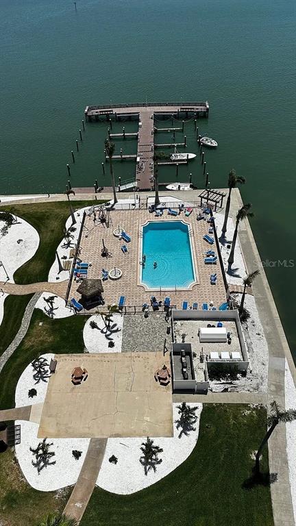 5220 Brittany Drive South, Unit 1502 St. Petersburg, FL 33715 - Photo 5 of 21 an aerial view of a house with outdoor space