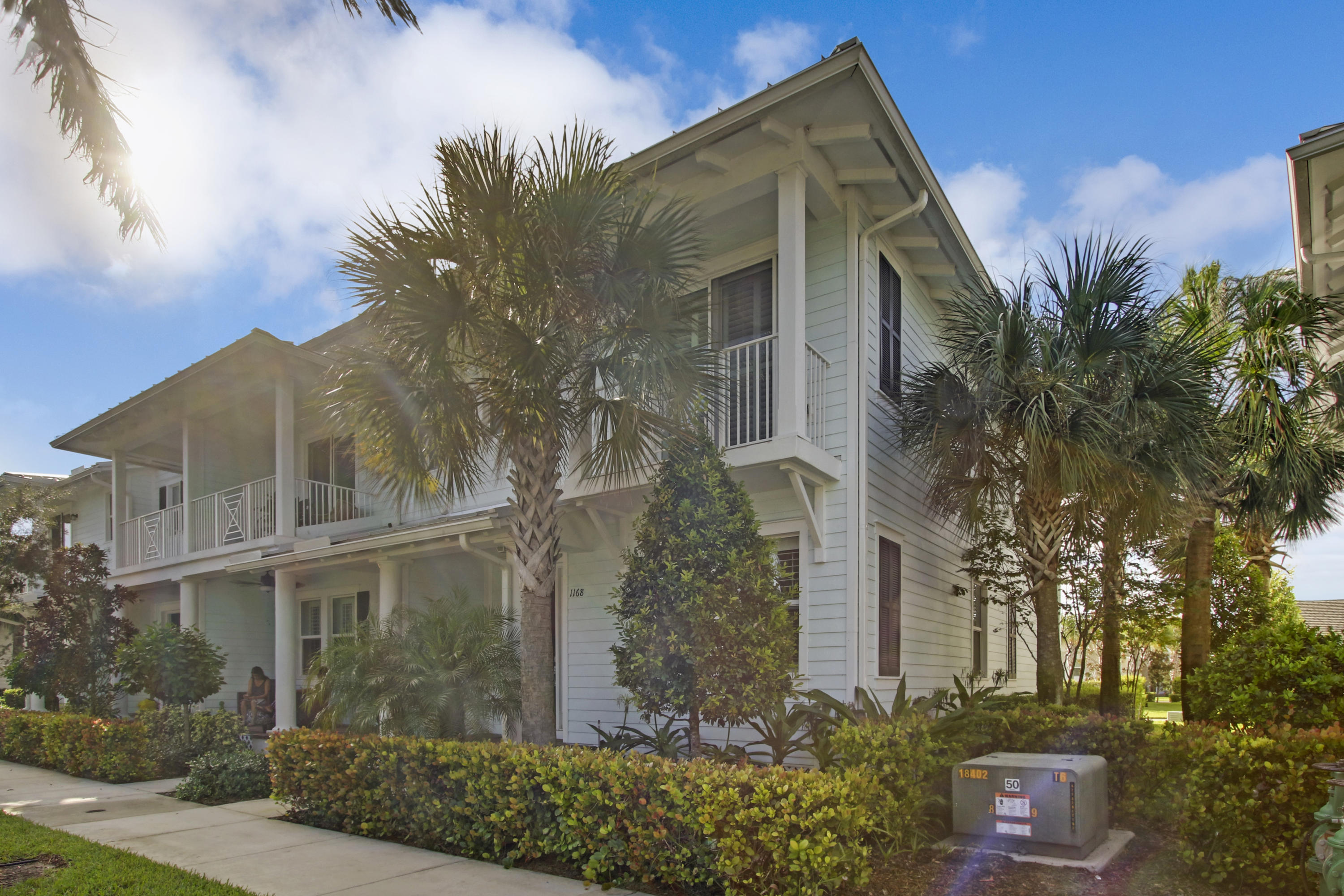 a front view of a multi story residential apartment building