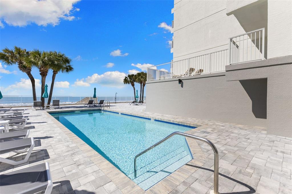 16332 Gulf Boulevard, Unit 2B Redington Beach, FL 33708 - Photo 46 of 60 a view of outdoor space and seating area