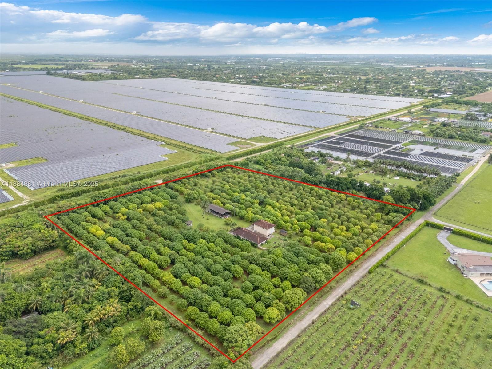 22220 Southwest 248th Street Homestead, FL 33031 - Photo 44 of 44 SOUTHWESTERN VIEW OF PROPERTY