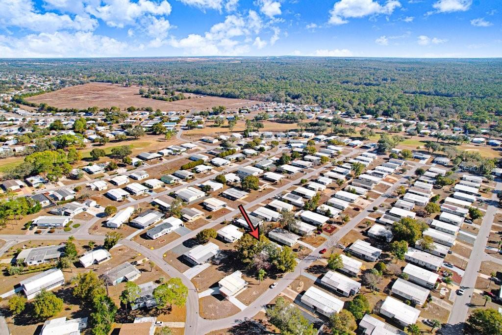 14299 Nectarine Street Brooksville, FL 34613 - Photo 30 of 41 an aerial view of a city