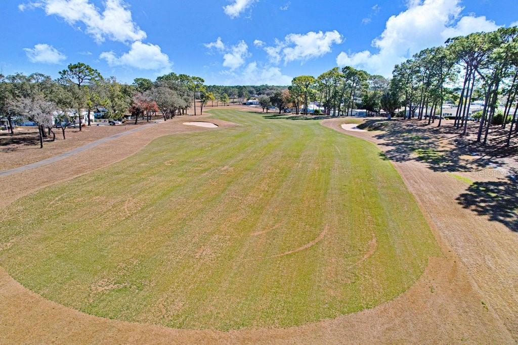 14299 Nectarine Street Brooksville, FL 34613 - Photo 40 of 41 a view of a swimming pool with an outdoor space and seating area