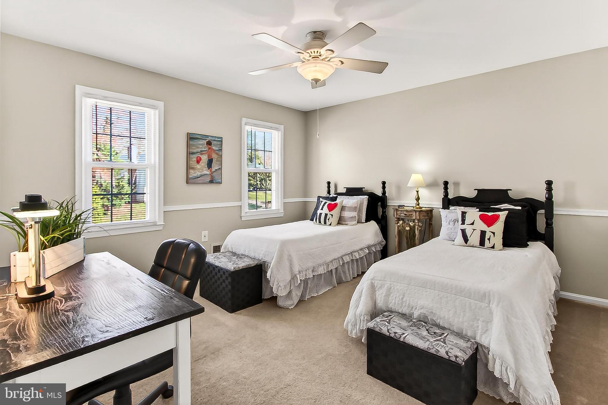 9056 Brook Ford Road Burke, VA 22015 - Photo 27 of 56 2nd Bedroom - is large & bright