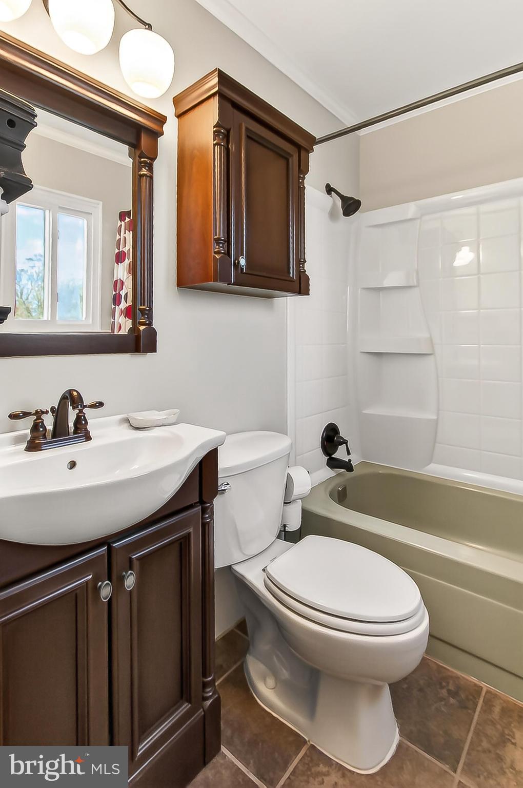 9056 Brook Ford Road Burke, VA 22015 - Photo 29 of 56 Renovated hall bath