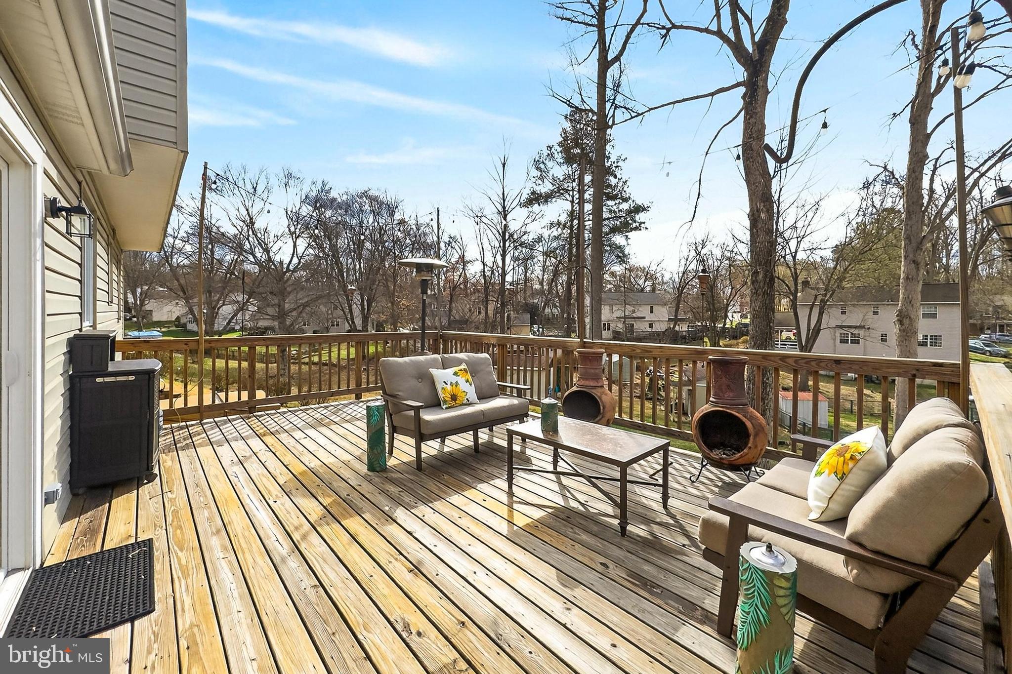 9056 Brook Ford Road Burke, VA 22015 - Photo 38 of 56 Very nice large Deck