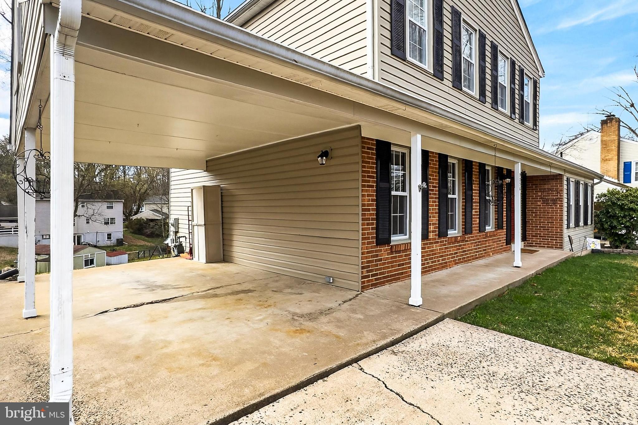 9056 Brook Ford Road Burke, VA 22015 - Photo 50 of 56 Carport