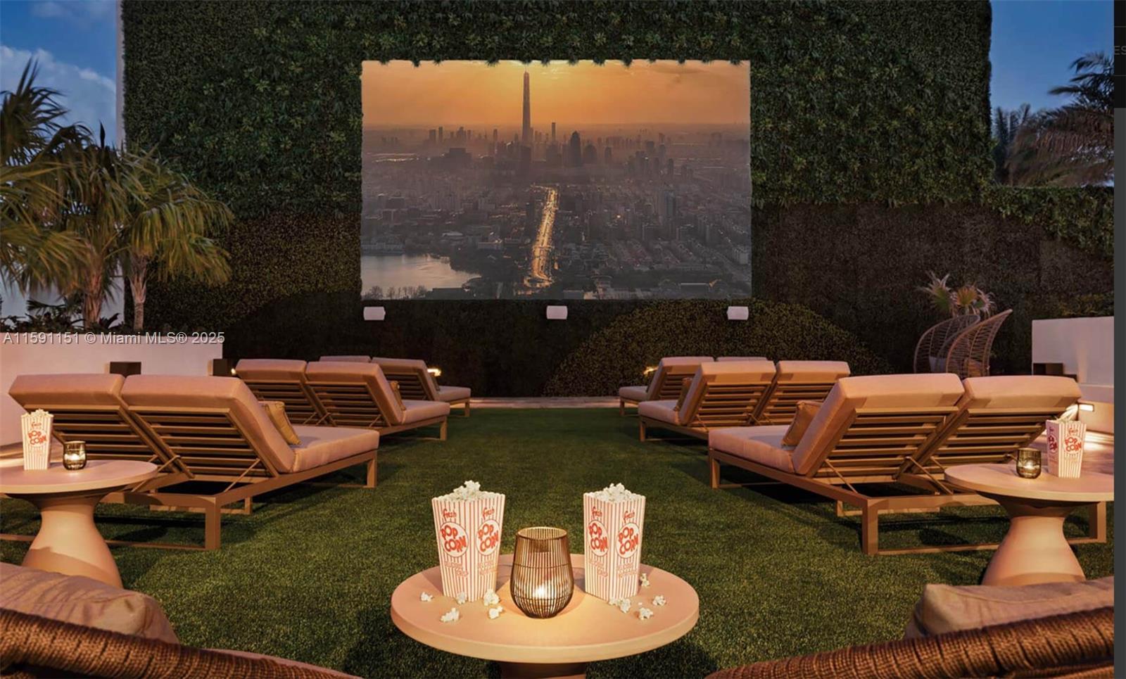 4010 South Ocean Drive, Unit R2407 Hollywood, FL 33019 - Photo 27 of 33 a backyard of a house with outdoor seating