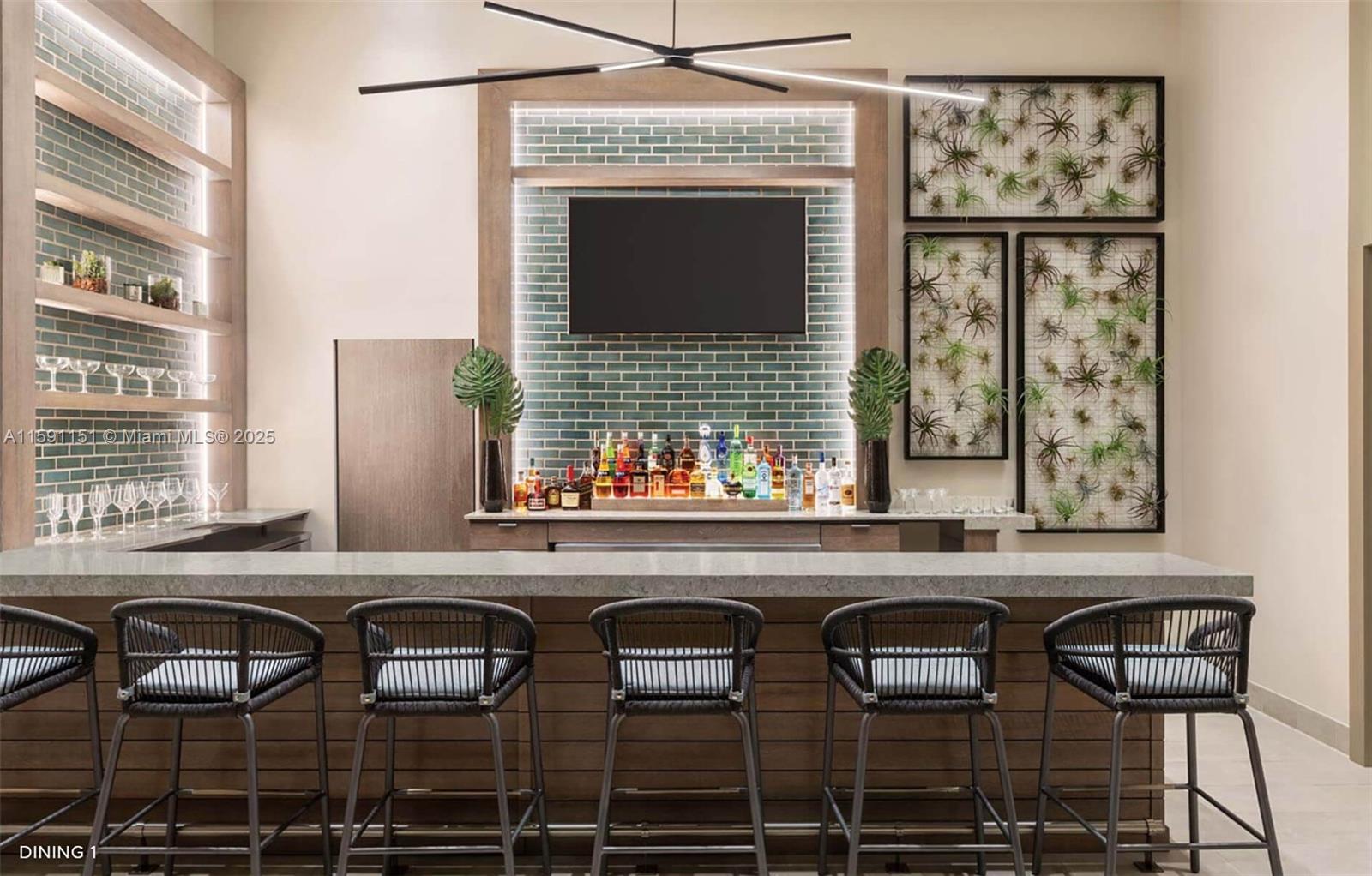 4010 South Ocean Drive, Unit R2407 Hollywood, FL 33019 - Photo 28 of 33 a kitchen with a sink and chairs