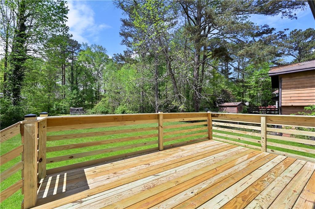 140 Buckhurst Way South Fulton, GA 30349 - Photo 35 of 45 a view of outdoor space and deck