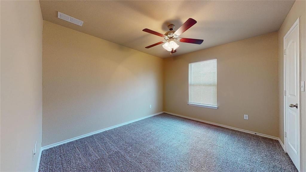 812 Parkplace Ridge Princeton, TX 75407 - Photo 10 of 13 Unfurnished room with carpet floors and ceiling fan