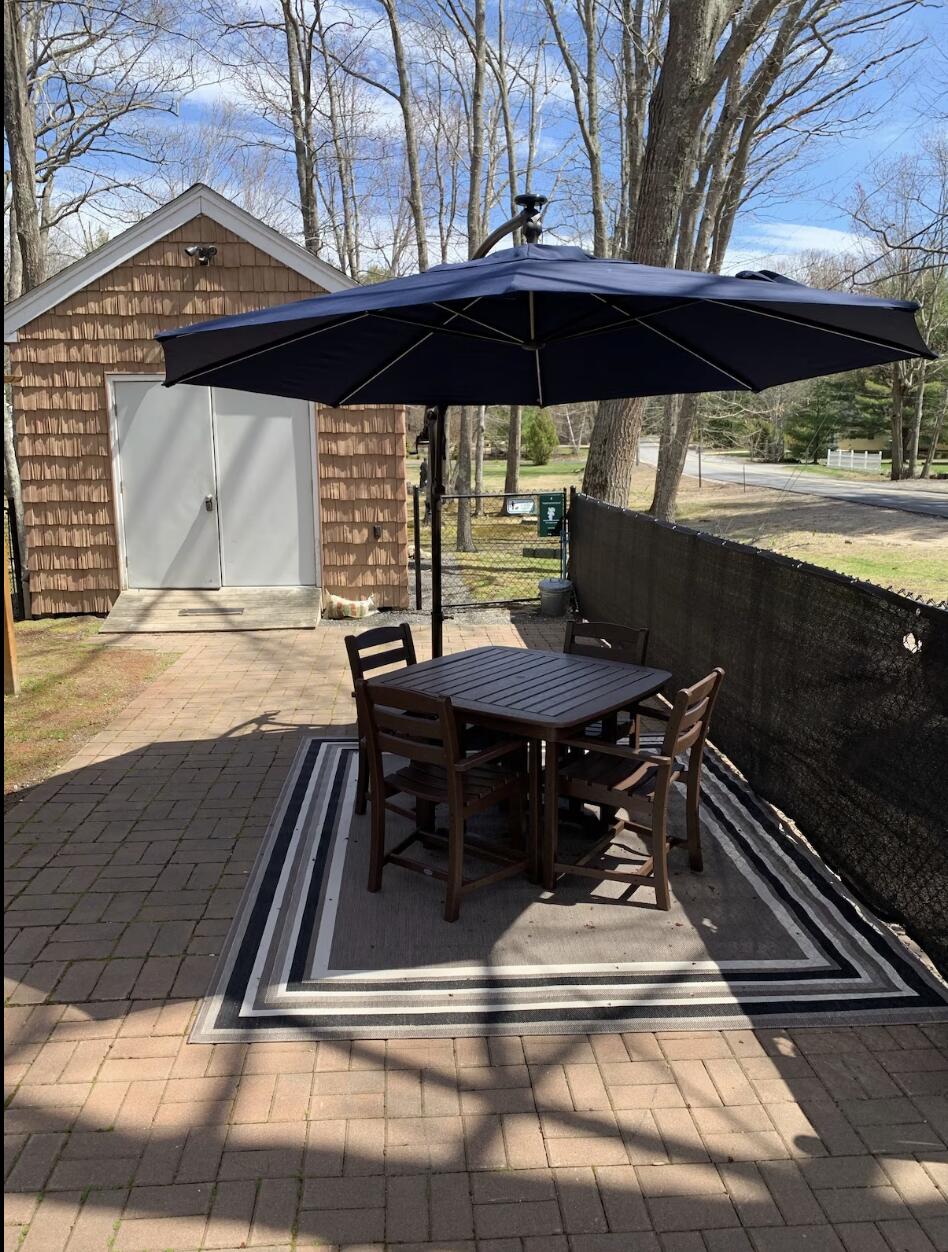 116 Captain Thomas Road Ogunquit, ME 03907 - Photo 14 of 25 Patio overlooking River