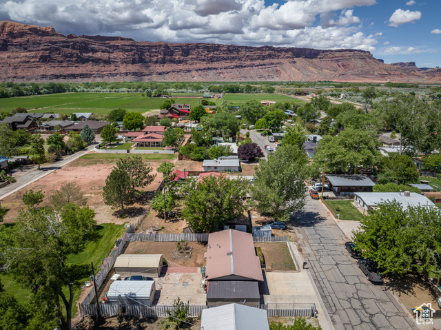 527 Palisade Drive Moab, UT 84532 - Photo 43 of 51 Drone / aerial view of a mountainous background