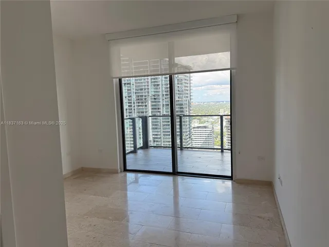 a view of empty room