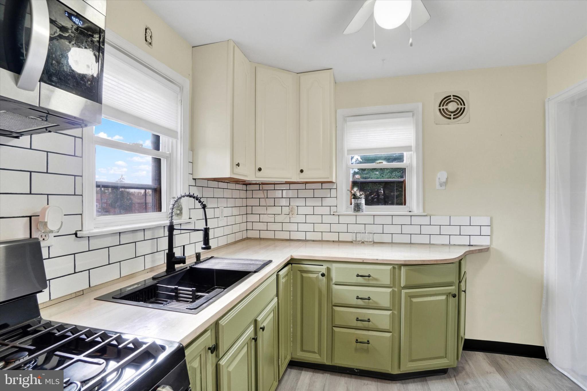 268 North Main Street Manchester, PA 17345 - Photo 10 of 30 Renovated kitchen with upgraded bar sink