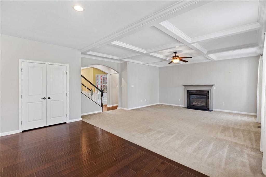 207 Gabriel Drive Mars, PA 16046 - Photo 19 of 47 a view of an empty room with wooden floor and a window