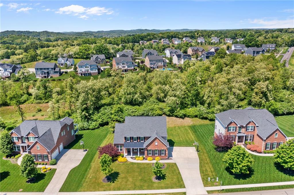 207 Gabriel Drive Mars, PA 16046 - Photo 45 of 47 an aerial view of residential houses with outdoor space and trees