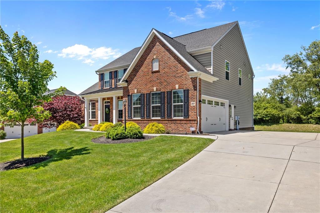 207 Gabriel Drive Mars, PA 16046 - Photo 47 of 47 a front view of a house with a yard